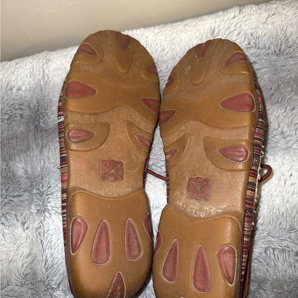 Twisted X Boots Hipster Textile Boat Shoe Non Slip Women’s 8 Driving Moccasin - Picture 6 of 7